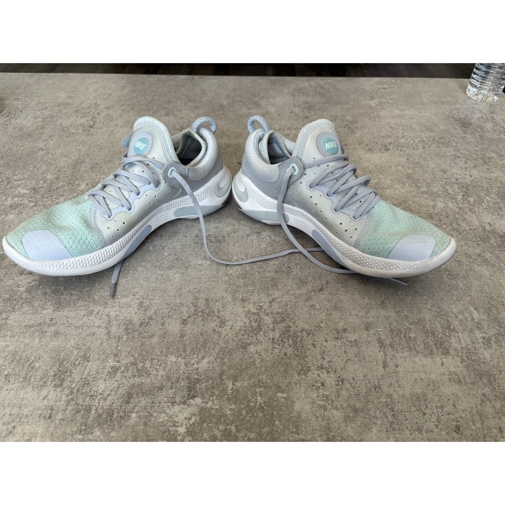 Nike Joyride Run Flyknit Women's Running Shoes, Sky Gray‎ Teal Size US 9,5 EU 41 - Picture 6 of 7